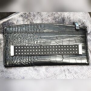 Black Faux Leather Wallet